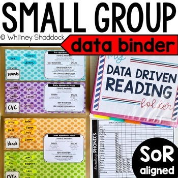 Preview of Small Group Reading Intervention & Data Tracking Sheets & Planning Templates