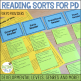 Reading Sorts for PLCs and Professional Development
