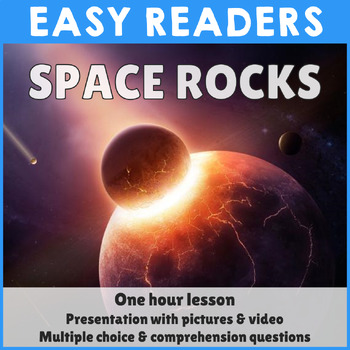 Preview of Reading comprehension - Comets, Meteors & Meteorites - PowerPoint & Worksheet