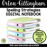 Reading Spelling Concepts Strategies DIGITAL NOTEBOOK Orto