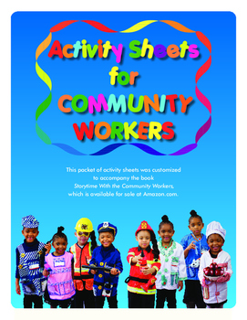 Preview of Reading, Spelling and Math Acitivity Sheets for Community Workers