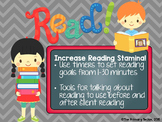 Reading Stamina Timers and Tools
