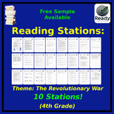 4th Grade Reading Stations (Week 1) Theme: The Revolutionary War