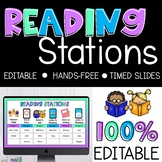 Reading Stations- 100% EDITABLE