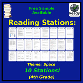 4th Grade Reading Stations (Week 5) Theme: Space