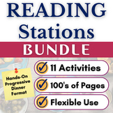 Fun Reading Stations Activity BUNDLE - Fiction, Nonfiction