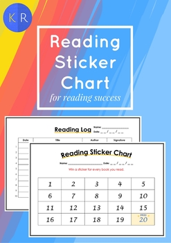 Reading Sticker Chart