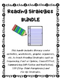 Reading Strategies BUNDLE! - Cause/Effect, Sequencing, Com