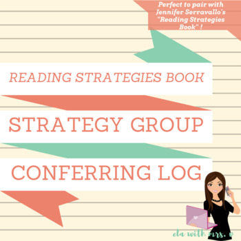 Preview of Reading Strategies Book: Reading Conference Log