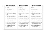 Reading Strategies Bookmark