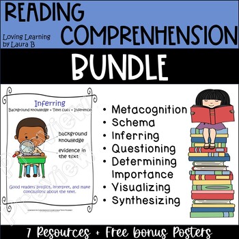 Preview of Reading Strategies Bundle - Grades 1 - 8