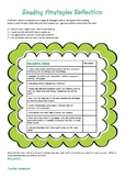 Reading Strategies Reflection