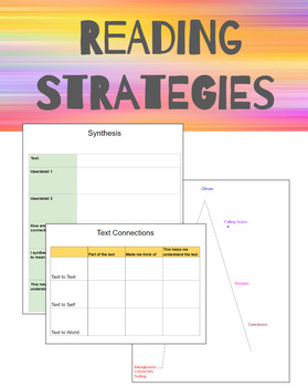 Preview of Reading Strategies: Connections, Synthesis, Plot/Story Elements