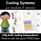 Reading Strategies - Cueing Strategy - To Prompt Readers