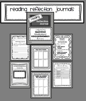 Preview of Reading Strategies Daily Reflection Journal