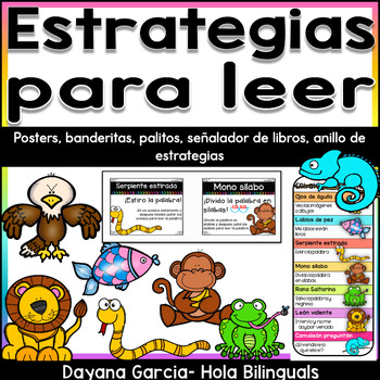 Preview of Reading Strategies- Decoding Spanish