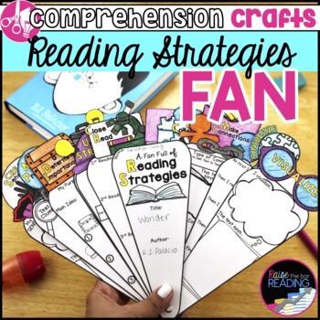 Preview of Reading Strategies Fan Craft: Reading Comprehension Strategies Activity