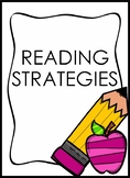 Reading Strategies Flow Chart & Quiz