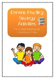 Reading Strategies- GENERIC GUIDED READING WORKSHEET BUNDLE