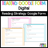 Reading Strategies Google Forms | Distance Learning | Google Classroom