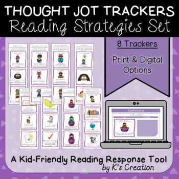 Preview of Reading Strategies Graphic Organizers