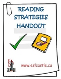 Reading Strategies Handout