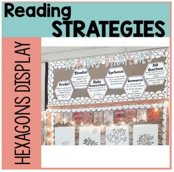 Preview of Reading Strategies Hexagons
