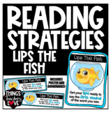 Reading Strategies, Lips The Fish Poster and Bookmarks Set