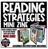 Reading Strategies Mini Zine/Mini Magazine/Mini Book Templ