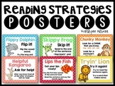 Reading Strategies Posters + Student Reminder Flip Books