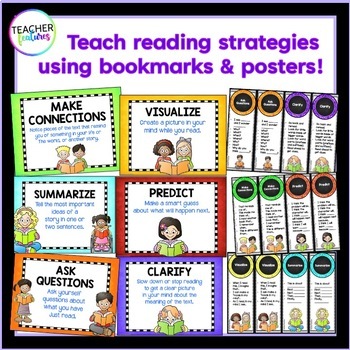 Reading Strategies Posters by Teacher Features | TpT
