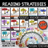 Reading Strategies, Posters, Anchor Charts, and Interactive Fan