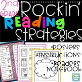 Reading Strategies Unit 2nd Grade with Anchor Charts and Lessons