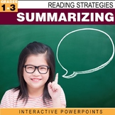 Reading Strategies: Summarizing Interactive PowerPoint