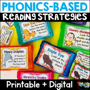 Preview of Decoding Reading Strategies: Phonics Science of Reading First Grade Kindergarten