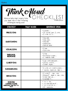 reading aloud critical thinking questions