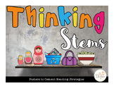 Reading Strategies Thinking Stem Posters