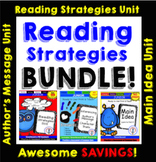 Reading Strategies Unit BUNDLE, Smartboard & PDF