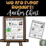 Reading Strategies "We are super Readers" Anchor Chart -Re