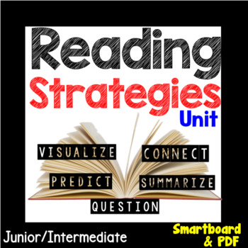 Preview of Reading Strategies and Independent Reading Response Unit, SB & PDF