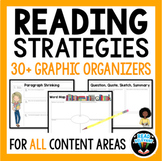 Reading Comprehension Graphic Organizers : 30 Graphic Organizers