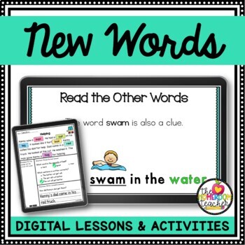 Preview of Reading Strategies for CVC Words and Sight Words Lessons and Activities Digital