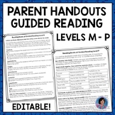 Editable Third Grade Meet the Teacher Parent Handouts for 