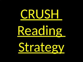 Preview of Reading Strategy Activity. It really works!