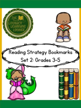 Preview of Reading Strategy Bookmarks: Set 2