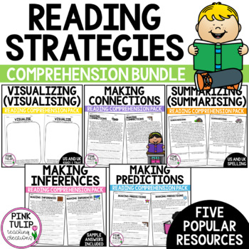 Preview of Reading Strategy Bundle - Comprehension Passages