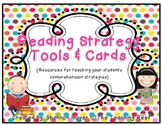 Reading Strategy Cards and Tools {A Comprehension Focus}