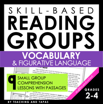 Preview of Reading Strategy Groups: Small Groups – VOCABULARY and FIGURATIVE LANGUAGE