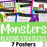 Monster Theme: Reading Comprehension Strategy Posters (Bul