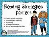Reading Strategy Posters for Middle School